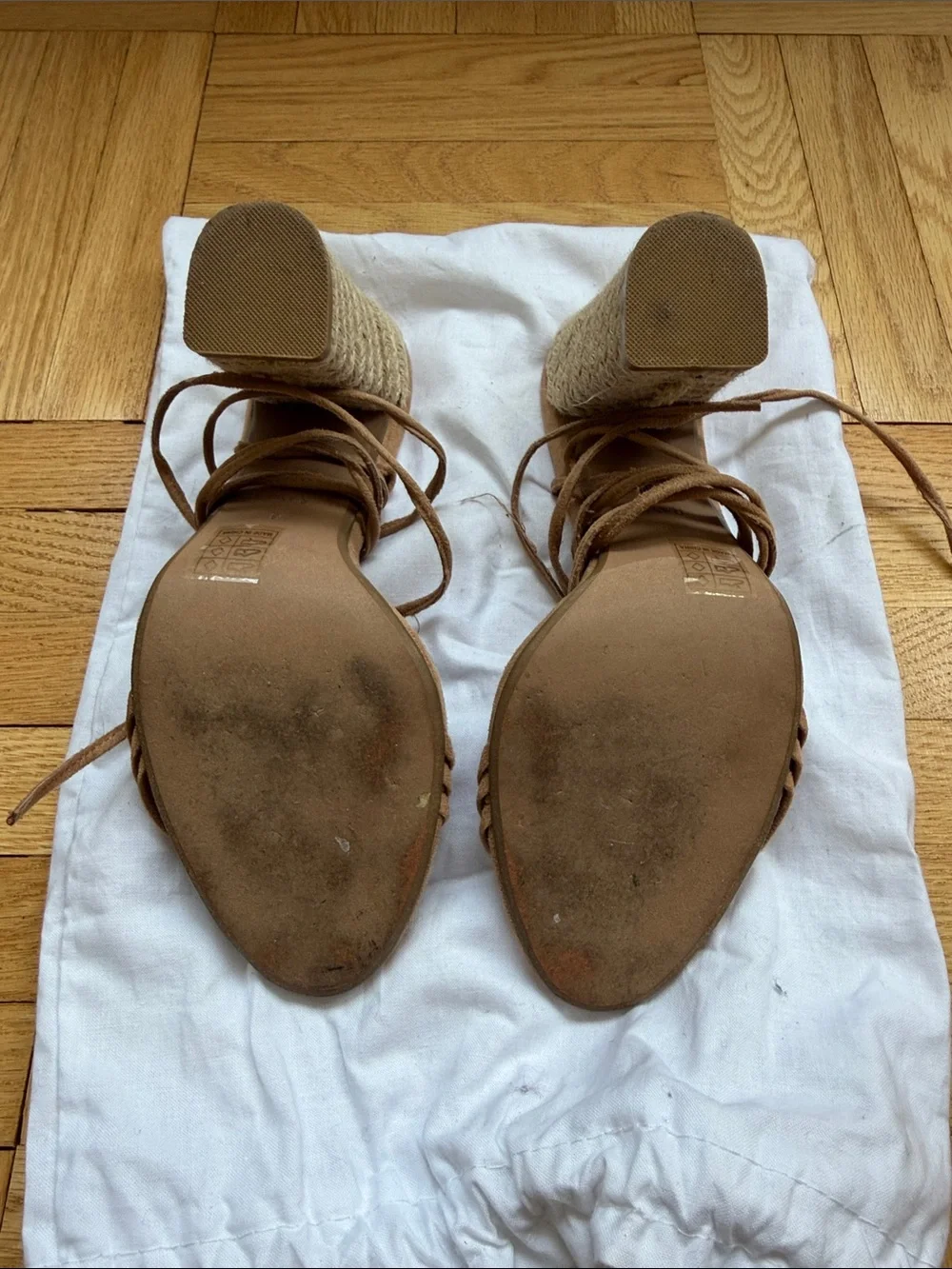 Raye Ange Heel Sandal - Tan